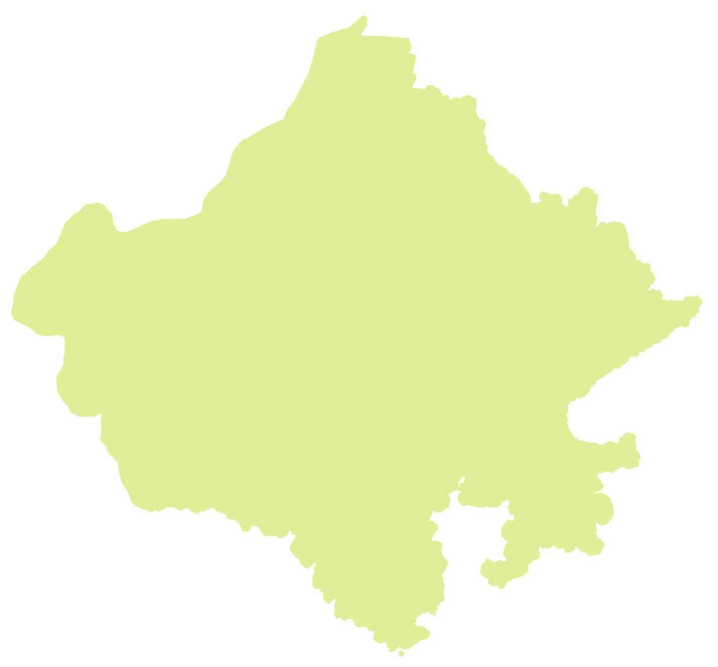 Rajasthan-MAP-PNG-Blank-Single-Colour