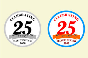 25th Anniversary Vector Logo Free