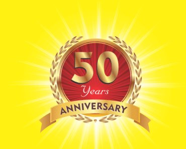 50th Anniversary Logo Templates Free