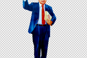 Ambedkar Standing Full Photos PNG HD