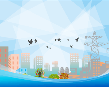 City Vector Background art and illustration free download