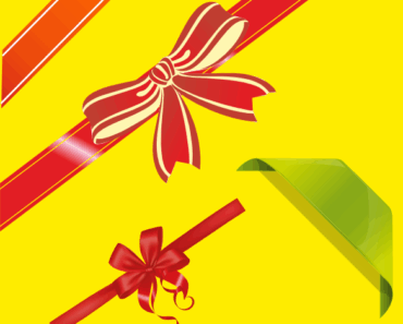 Corner Ribbon Banner Vector PNG