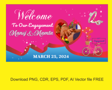 Engagement Ceremony Vector Free Download