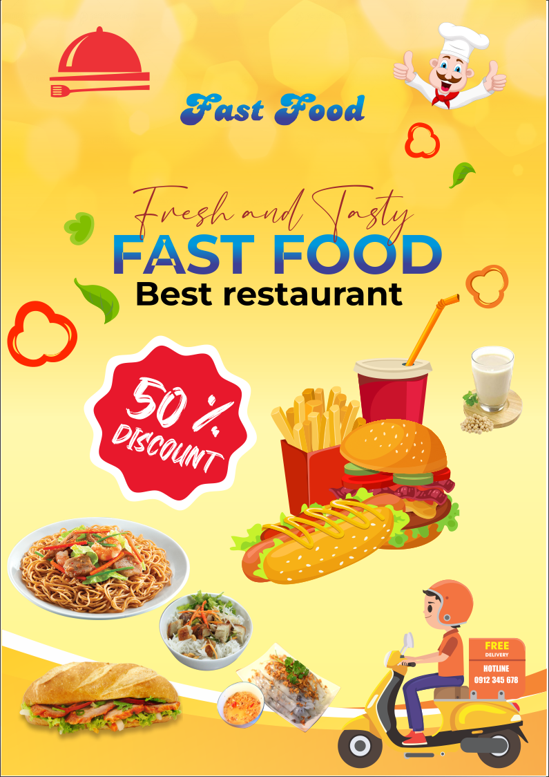 Food-Poster-Vector-Free