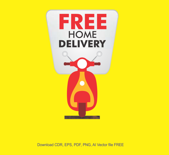 Free-Home-Delivery-Logo-Vector