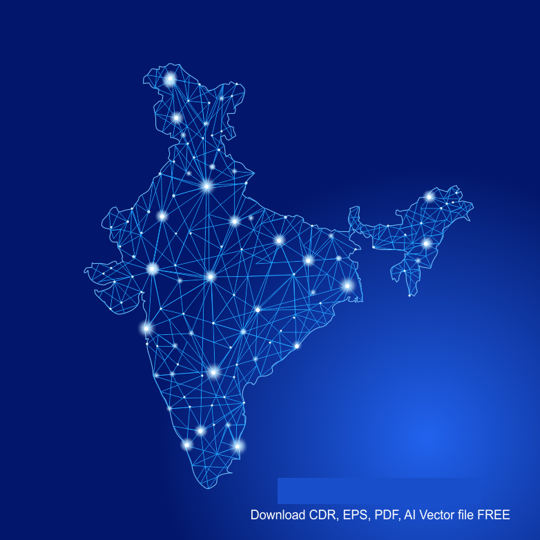  India-Map-Vector-Graphics-Download-free